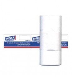 BOLSA BLANCA 45X52 PAPELERA C/24X40