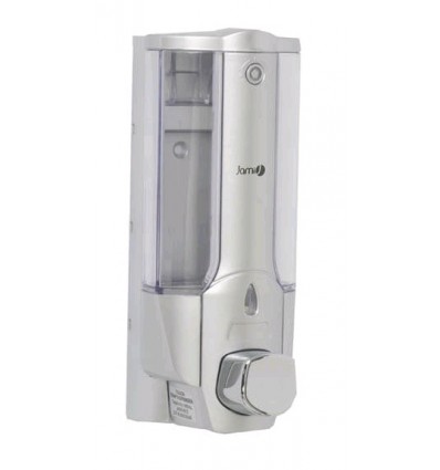 JABONERA 0,4L ABS GRIS PLATA R1035AN