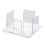 DISP.SERV.20X20 METACRILATO