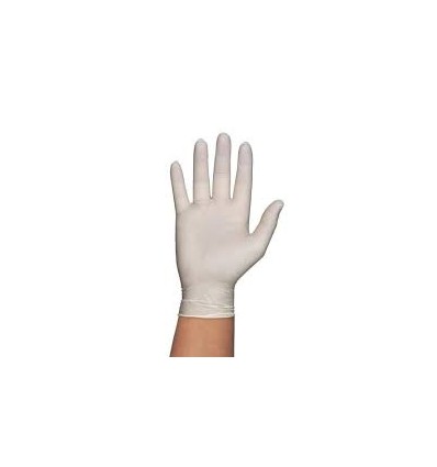 GUANTE LATEX N. MARK S/POLVO T-P P/100