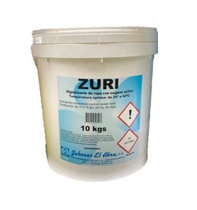 ZURI DETERGENTE BLANQUEANTE C/10