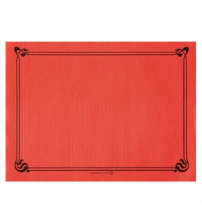MANTEL 31X43 ROJO *R108.01* C/2000