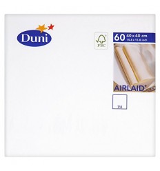 SERV. DUNISOFT 40X40 BLANCO 107395 C/720