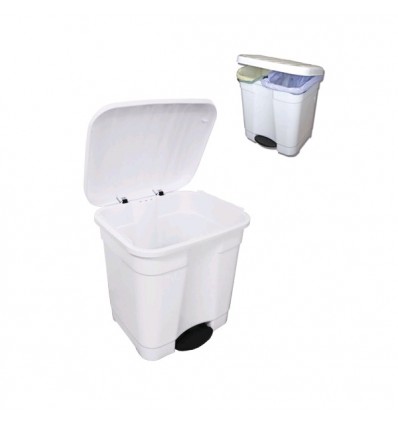 PONGOTODO 50 LT. PVC BLANCO C/PEDAL R04549