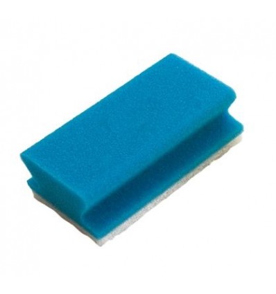 SALVAUÑAS 14X8CM AZUL-BASE BLANCA 7515480 C/10