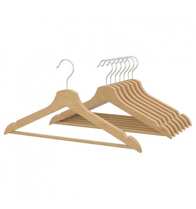 PERCHA MADERA NATURAL UNIDAD