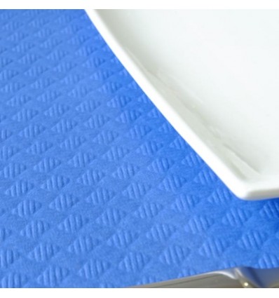MANTEL 30X40 AZUL MARI. C/1000