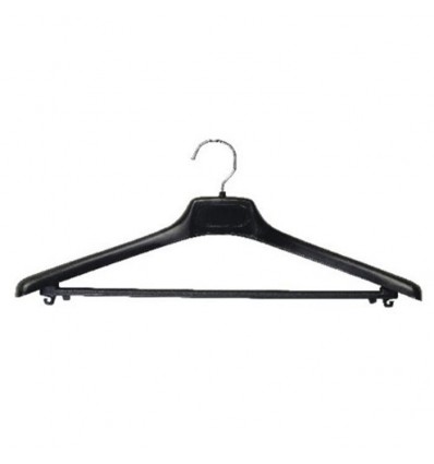 PERCHA PLAST.NEGRO R2261 C/150