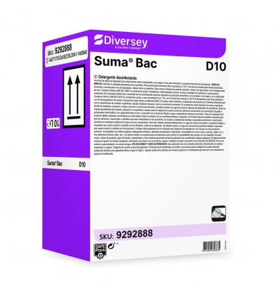 SUMA BAC D10 DETERG. DESINFECT.9292888 10L SP