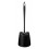 ESCOBILLA + SOPORTE WC *NEGRO* R02093