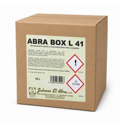 ABRA BOX L41 NEUTRALIZANTE TEXTIL BIB/10L